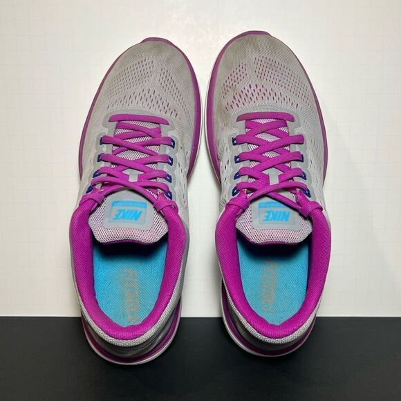 Womens NIKE Flex RN 2016 Gray Running Shoes / Size 9 - Picture 5 of 10